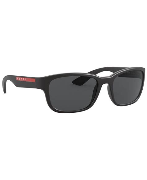 prada linea rossa ps 05vs|Prada Linea Rossa PS 05VS 57 Dark Grey External Ar & Blue .